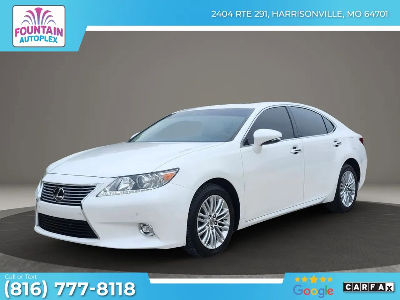 Used 2015 Lexus ES 350 w/ Luxury Package FWD image 1