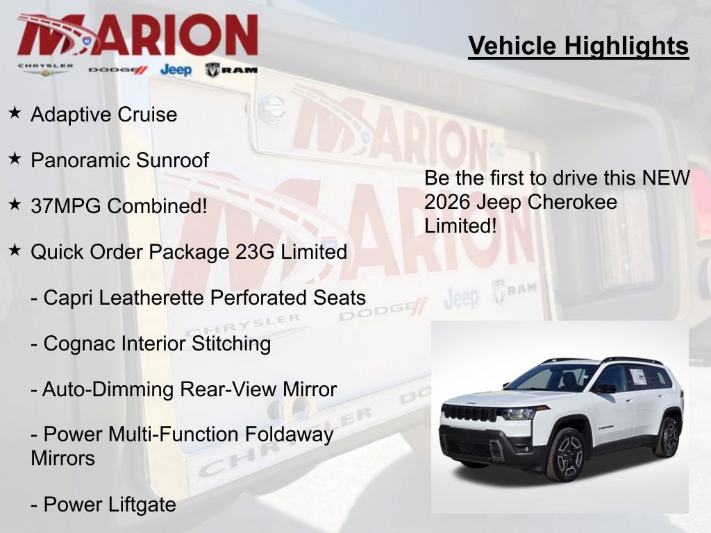 New 2026 Jeep Cherokee Limited image 5