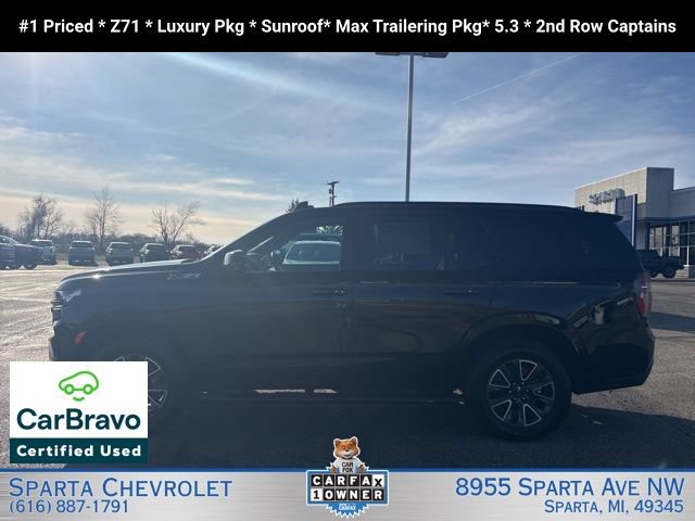 Certified 2024 Chevrolet Tahoe Z71 w/ Luxury Package AWD/4WD image 6
