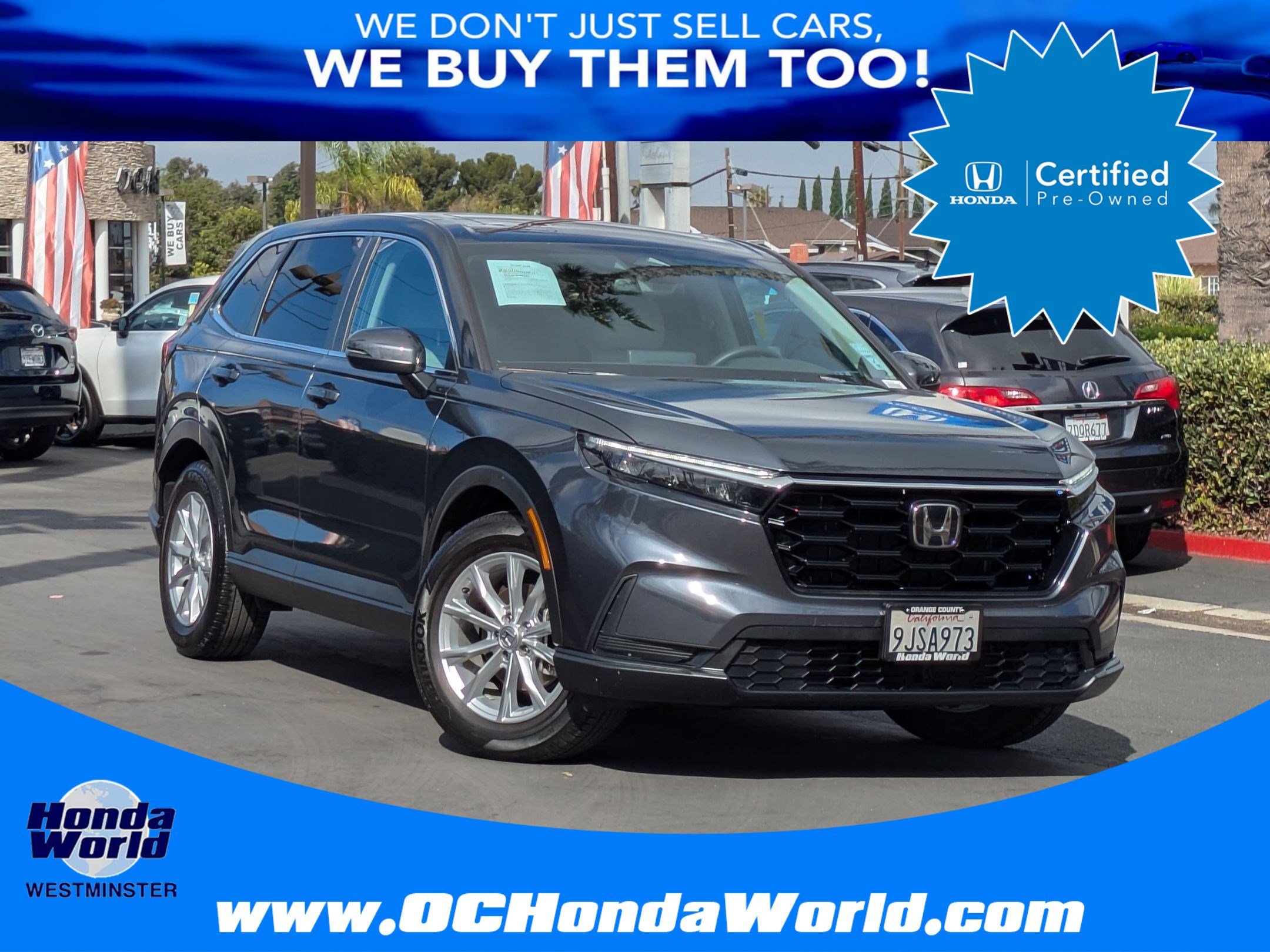 Certified 2024 Honda CR-V EX