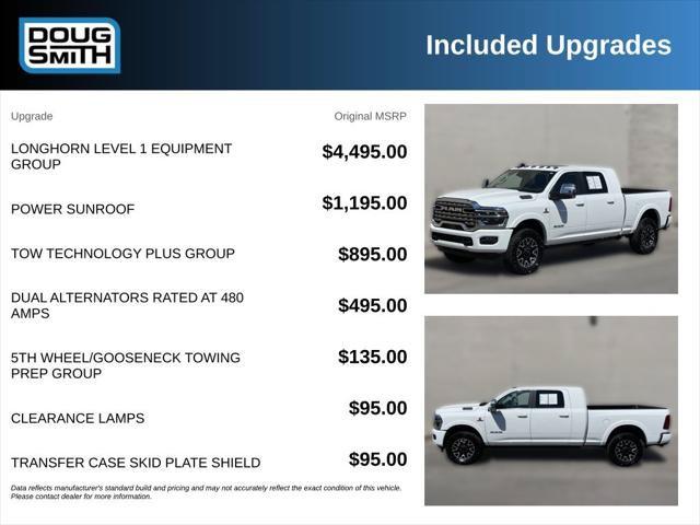 Certified 2025 RAM 3500 Longhorn AWD/4WD image 10