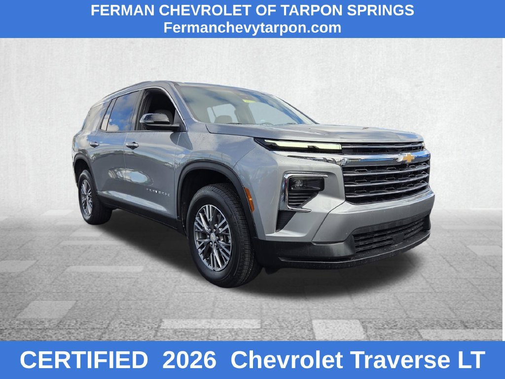 Certified 2026 Chevrolet Traverse LT w/ Driver Confidence Package