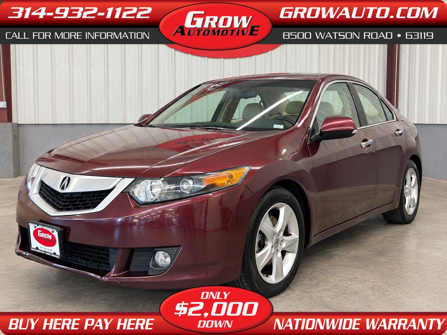 Used 2010 Acura TSX Sedan FWD image 1