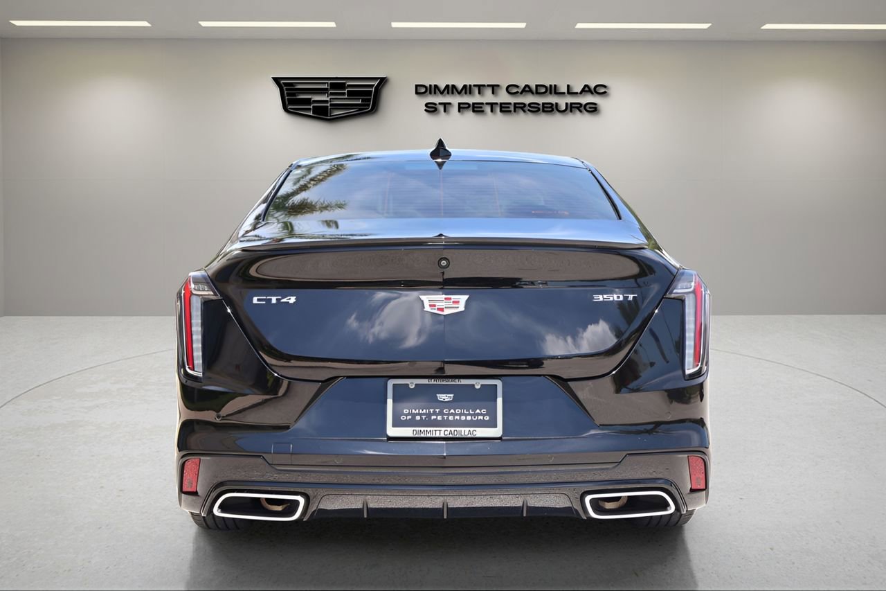 Certified 2023 Cadillac CT4 Sport w/ LPO, Bronce Accent Package RWD image 4