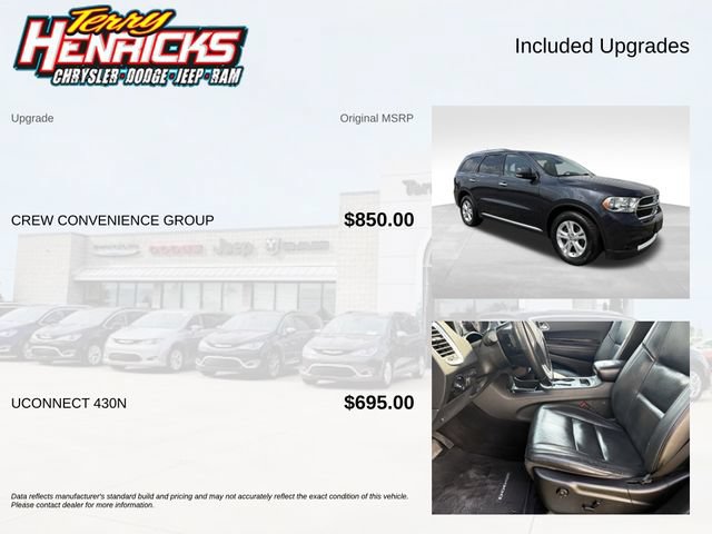 Used 2013 Dodge Durango Crew w/ Crew Convenience Group AWD/4WD image 8