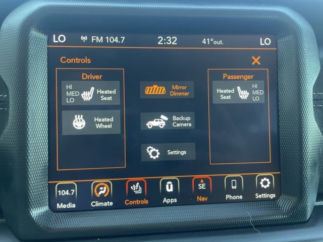 Used 2021 Jeep Wrangler Unlimited Sahara w/ Uconnect 4C Nav & Sound Group AWD/4WD image 23