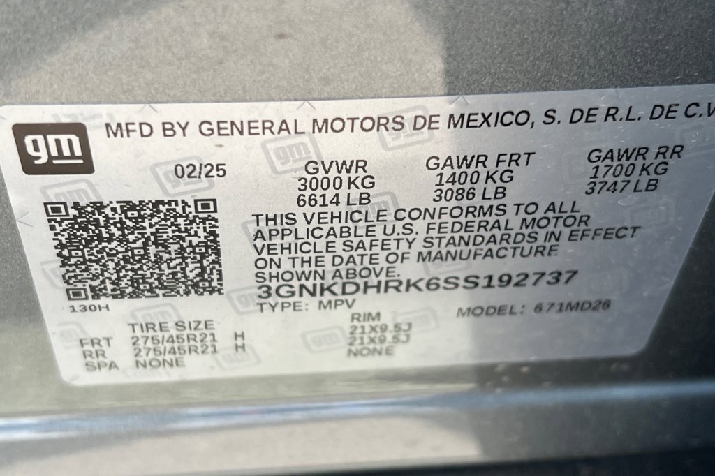 New 2025 Chevrolet Blazer EV RS image 22