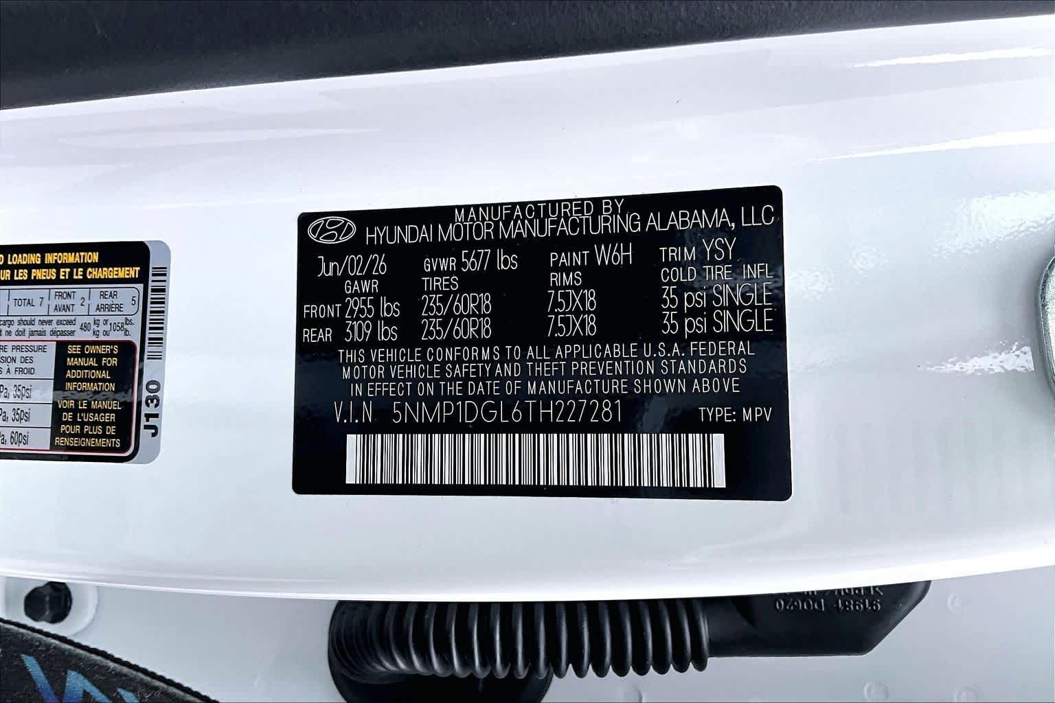 New 2026 Hyundai Santa Fe SE AWD/4WD image 14
