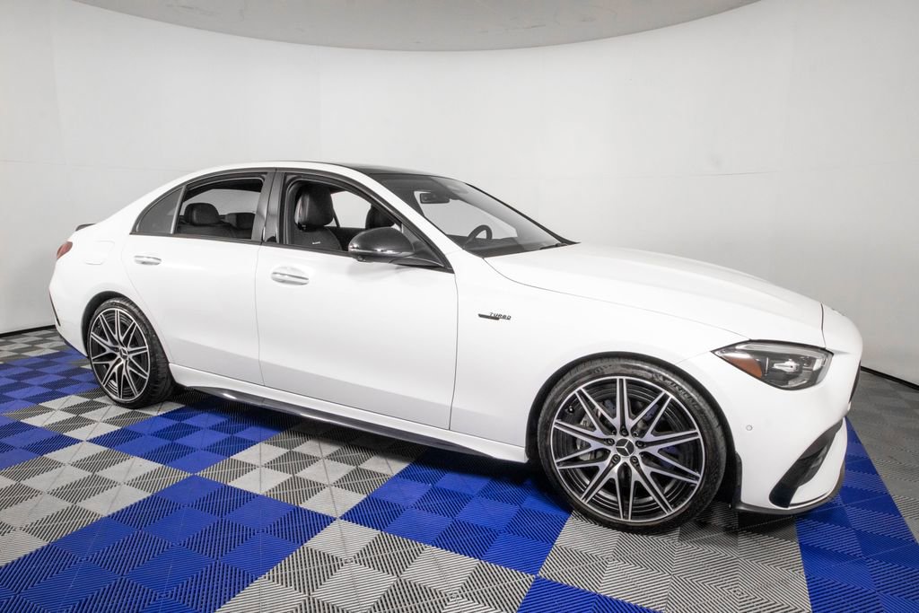 Used 2024 Mercedes-Benz C 43 AMG 4MATIC Sedan image 3