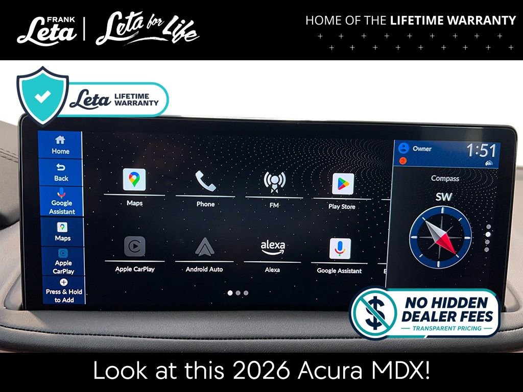 New 2026 Acura MDX SH-AWD w/ Technology Package image 25