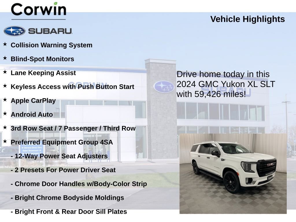 Used 2024 GMC Yukon XL SLT image 6