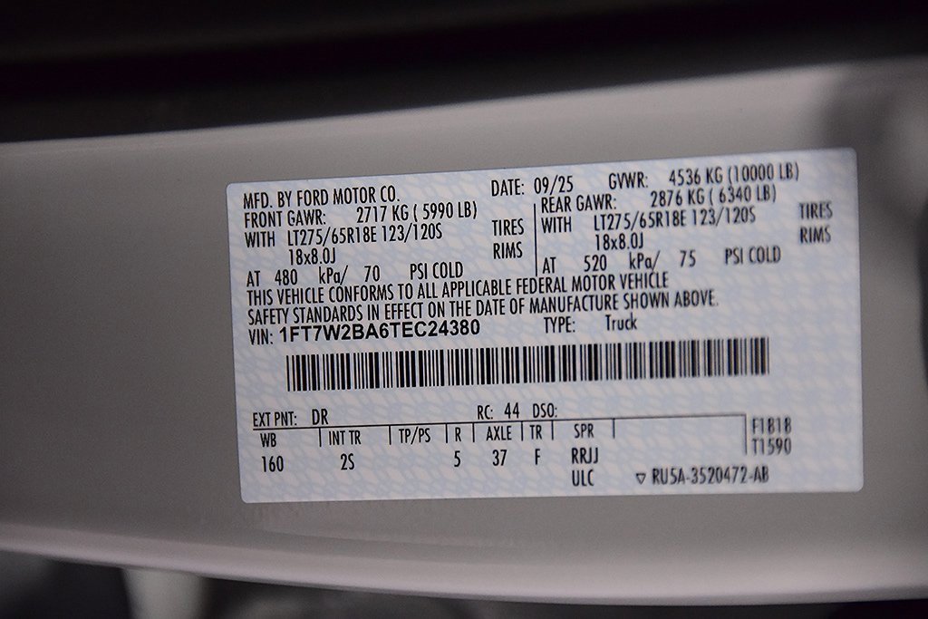 New 2026 Ford F250 XLT image 15