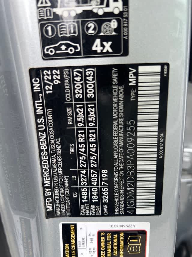 Certified 2023 Mercedes-Benz EQS 450+ SUV image 15