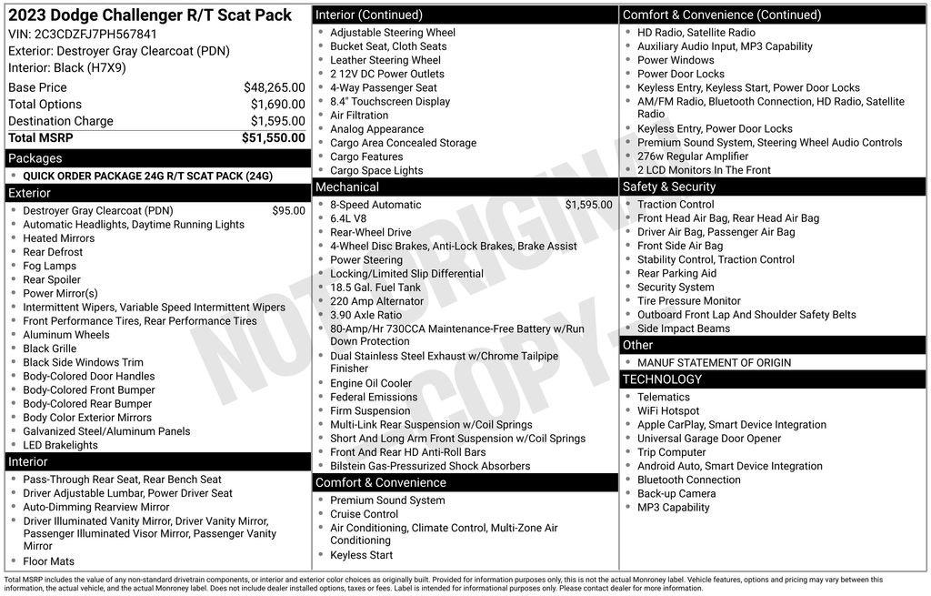 Used 2023 Dodge Challenger R/T Scat Pack image 10