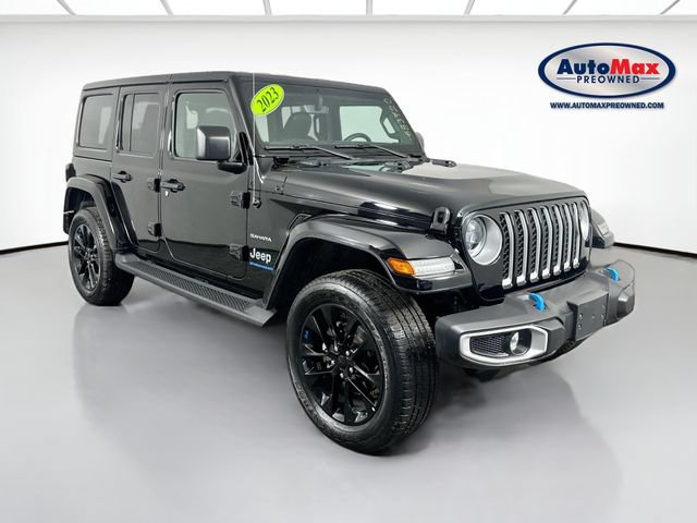 Used 2023 Jeep Wrangler Unlimited Sahara w/ Cold Weather Group AWD/4WD image 1