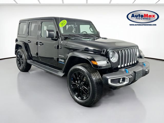 Used 2023 Jeep Wrangler Unlimited Sahara w/ Cold Weather Group AWD/4WD image 1