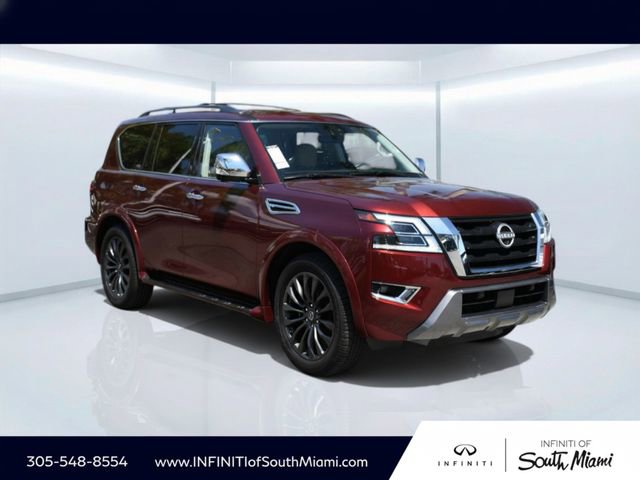 Used 2024 Nissan Armada Platinum w/ Captain's Chairs Package image 3