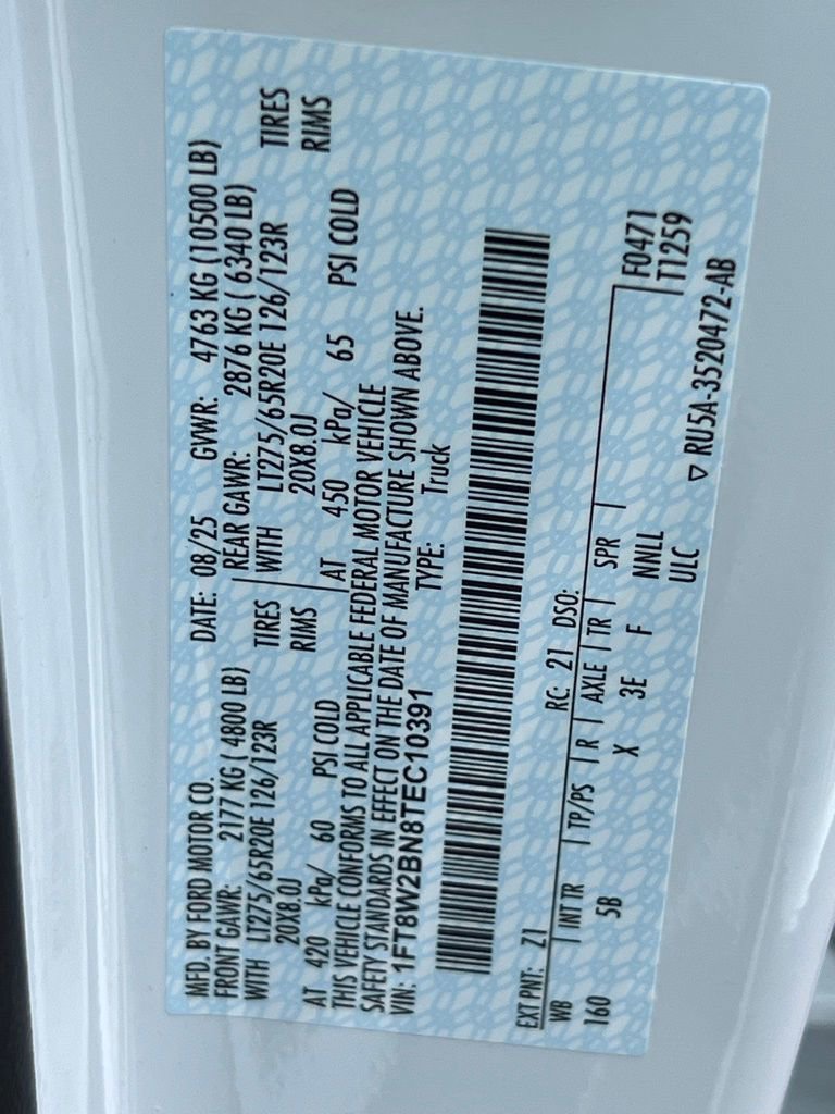 New 2026 Ford F250 Lariat w/ Lariat Ultimate Package image 53