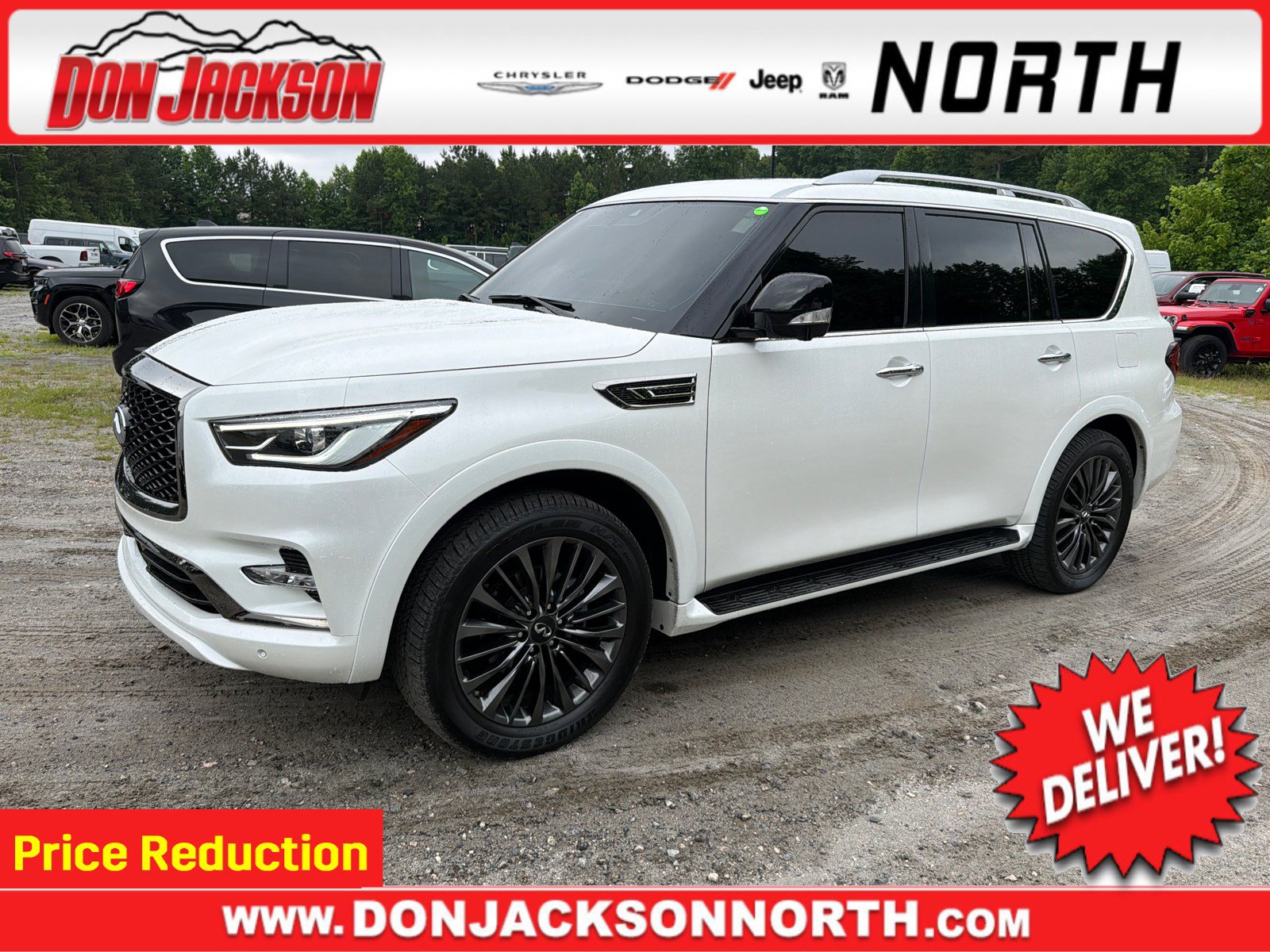 Used 2024 INFINITI QX80 Sensory