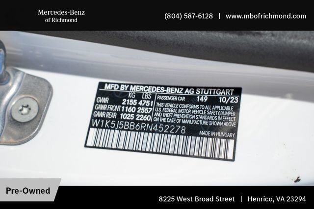 Certified 2024 Mercedes-Benz CLA 35 AMG 4MATIC image 37
