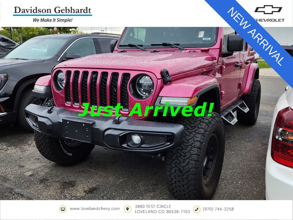 Used 2021 Jeep Wrangler Unlimited Sahara