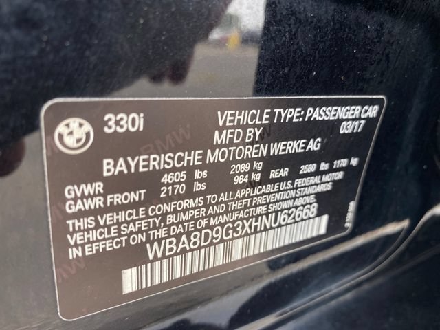 Used 2017 BMW 330i xDrive Sedan AWD/4WD image 26