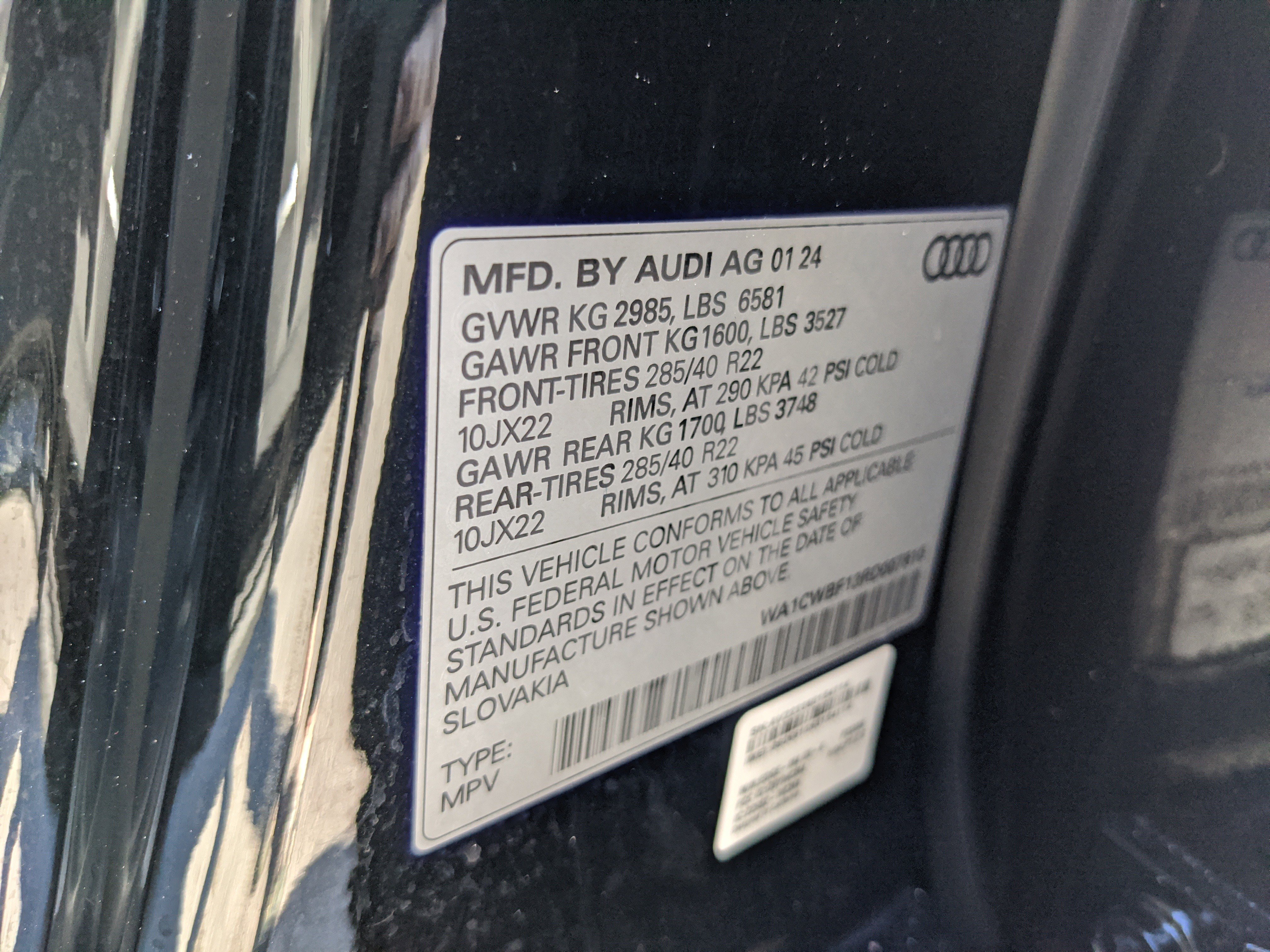 Used 2024 Audi SQ8 Prestige image 38