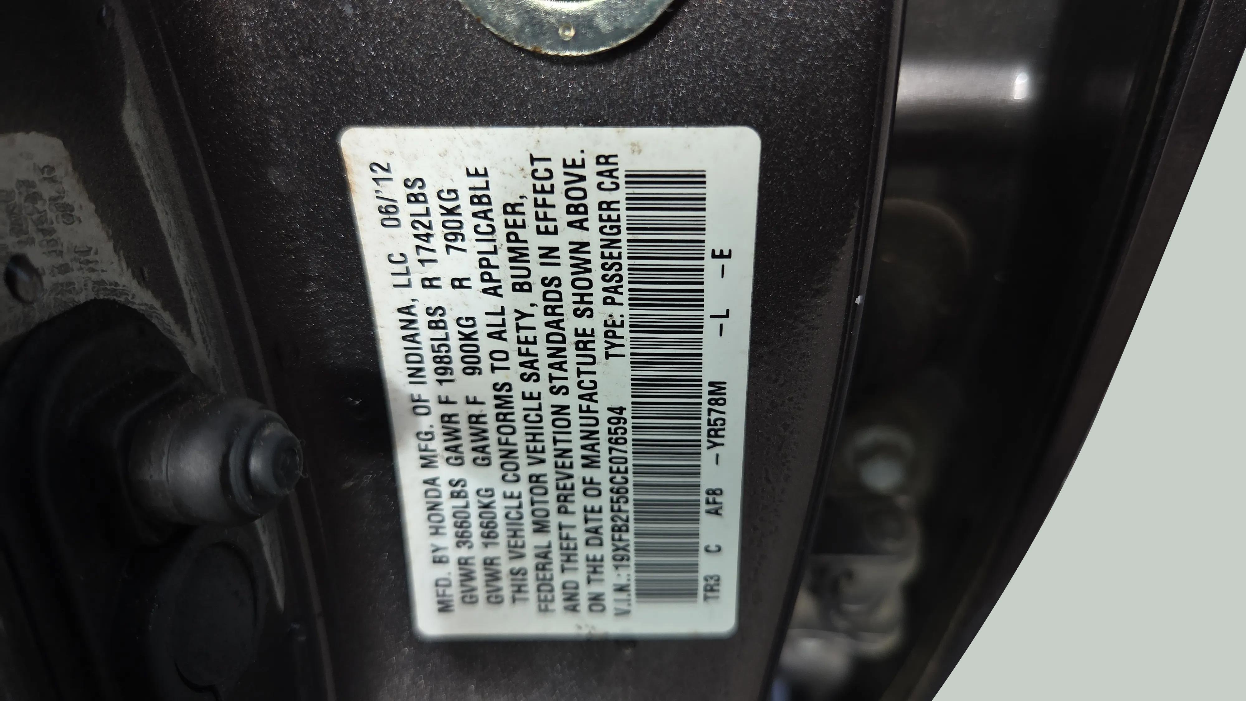 Used 2012 Honda Civic LX image 31