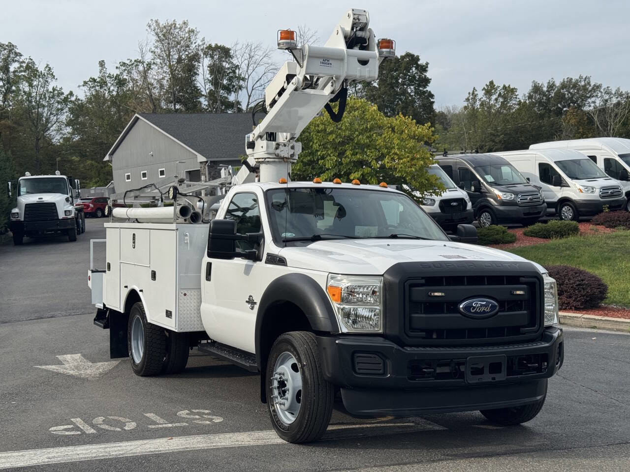 Used 2014 Ford F550 2WD Regular Cab Super Duty w/ Snow Plow Prep Package image 2