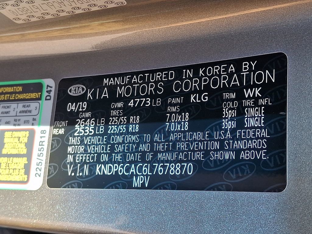 Used 2020 Kia Sportage S w/ S Sunroof Package AWD/4WD image 28