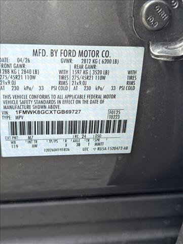 New 2026 Ford Explorer ST AWD/4WD image 16