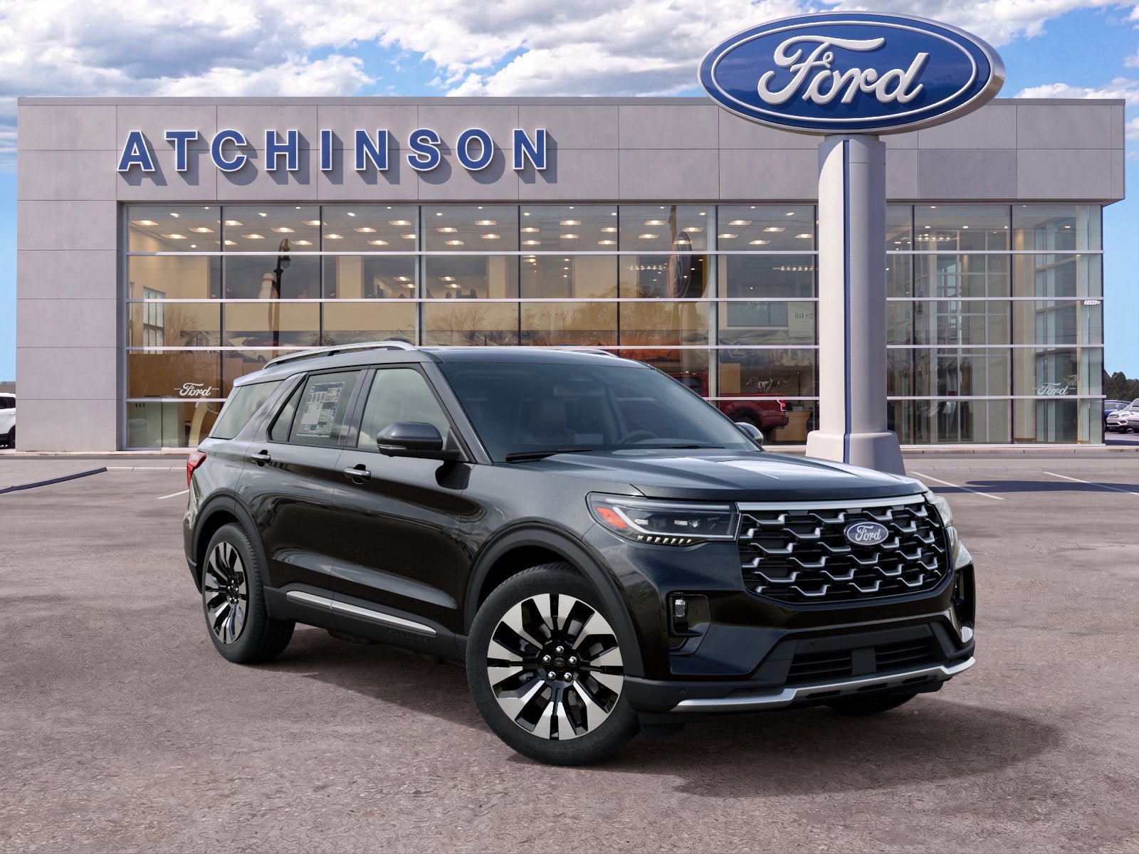 New 2027 Ford Explorer Platinum w/ LUX Leather Package AWD/4WD image 4