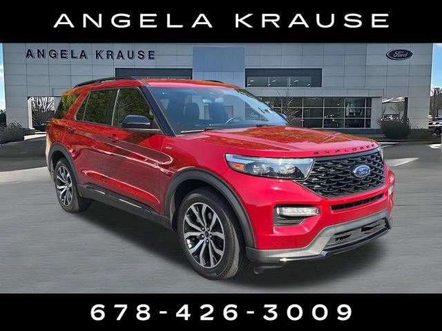 Used 2023 Ford Explorer ST-Line w/ Class IV Trailer Tow Package RWD video 1