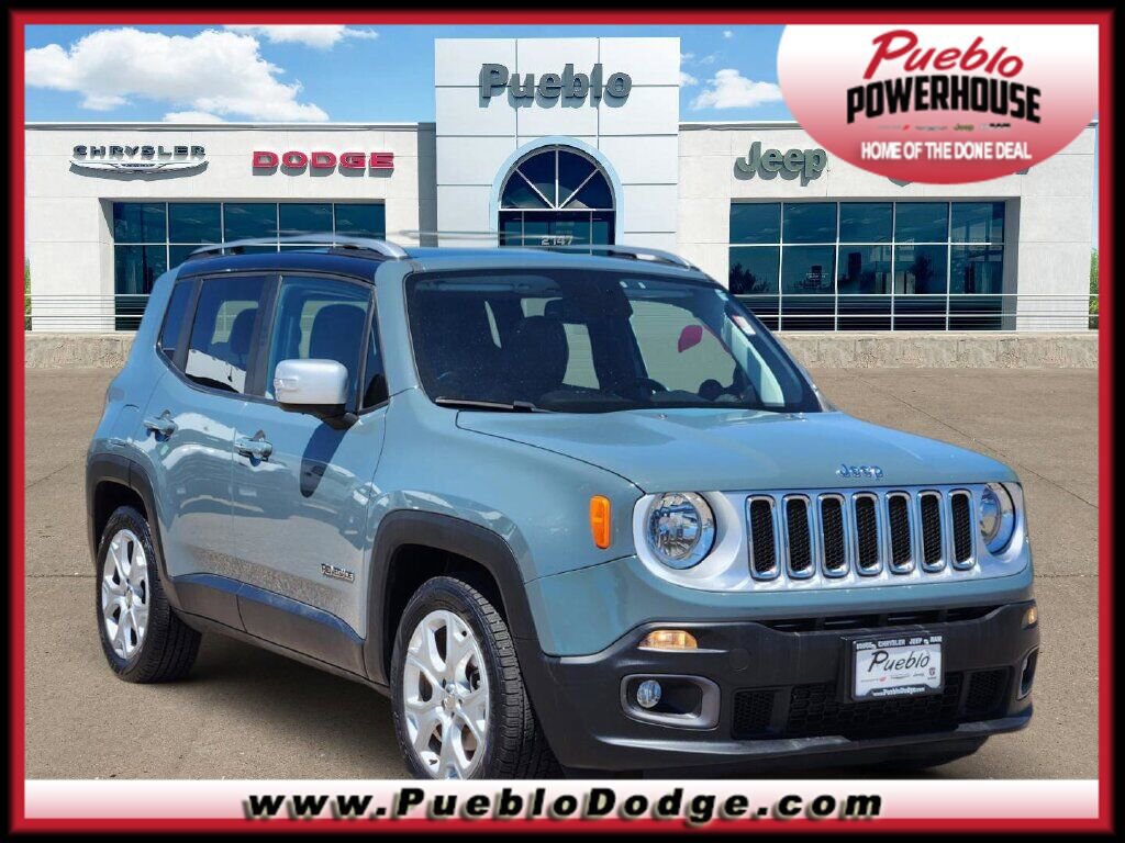 Used 2018 Jeep Renegade Limited w/ UConnect 8.4 Nav Group FWD image 1
