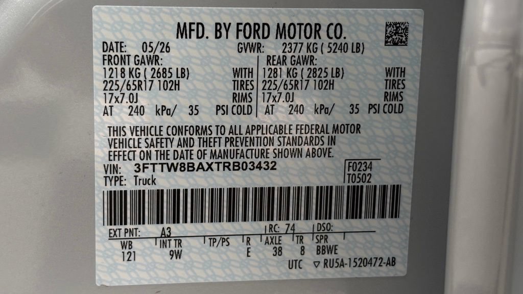 New 2026 Ford Maverick XL w/ 4K Tow Package AWD/4WD image 47