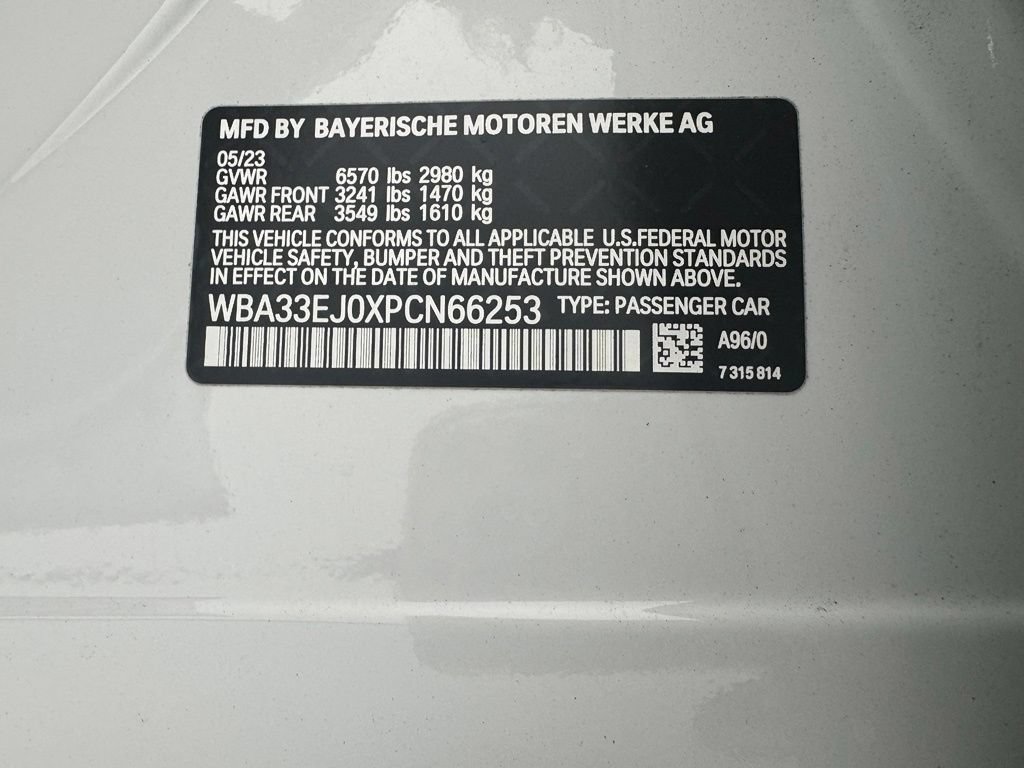 Used 2023 BMW 760i xDrive w/ Parking Assistance Package AWD/4WD image 10