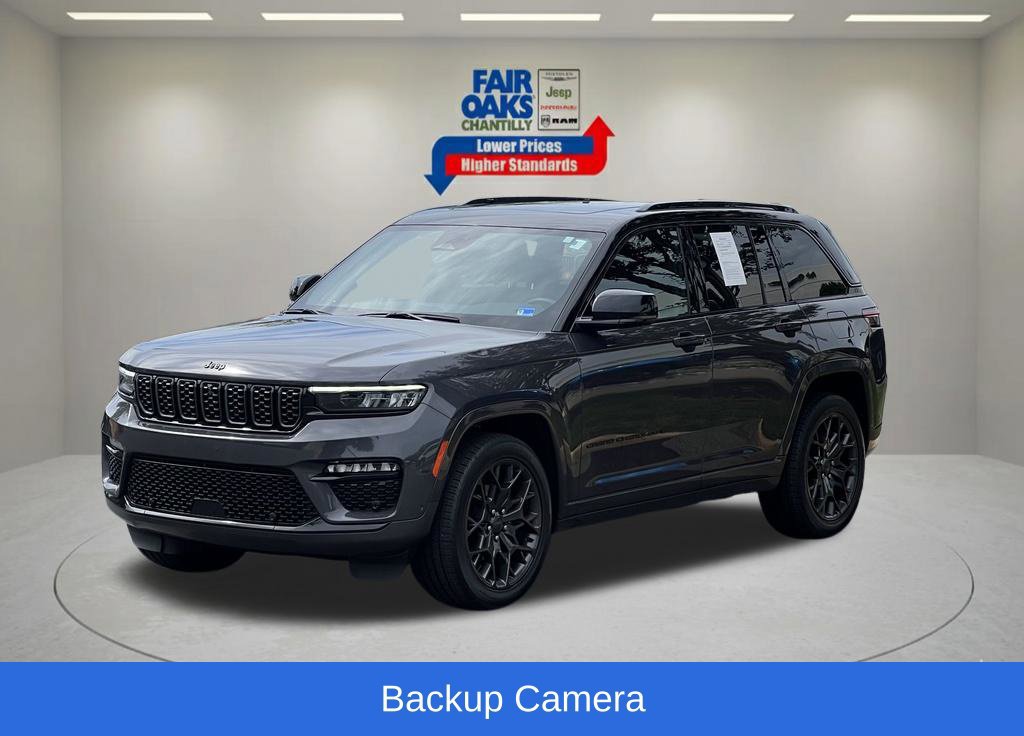 Used 2025 Jeep Grand Cherokee Summit w/ Obsidian Package AWD/4WD image 3
