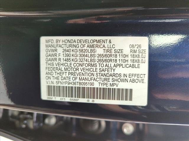 New 2026 Honda Passport RTL image 17