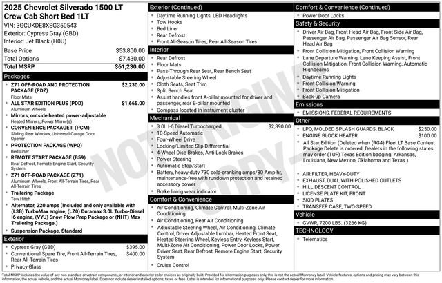 New 2025 Chevrolet Silverado 1500 LT image 5