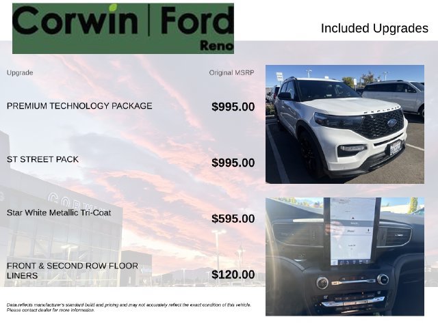 Used 2020 Ford Explorer ST w/ ST Street Pack AWD/4WD image 3