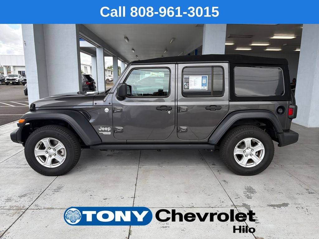 Used 2019 Jeep Wrangler Unlimited Sport S AWD/4WD image 2