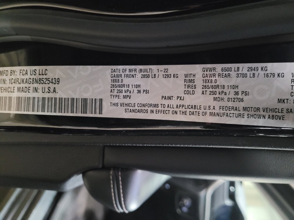 Used 2022 Jeep Grand Cherokee L Laredo w/ Luxury Tech Group I AWD/4WD image 33