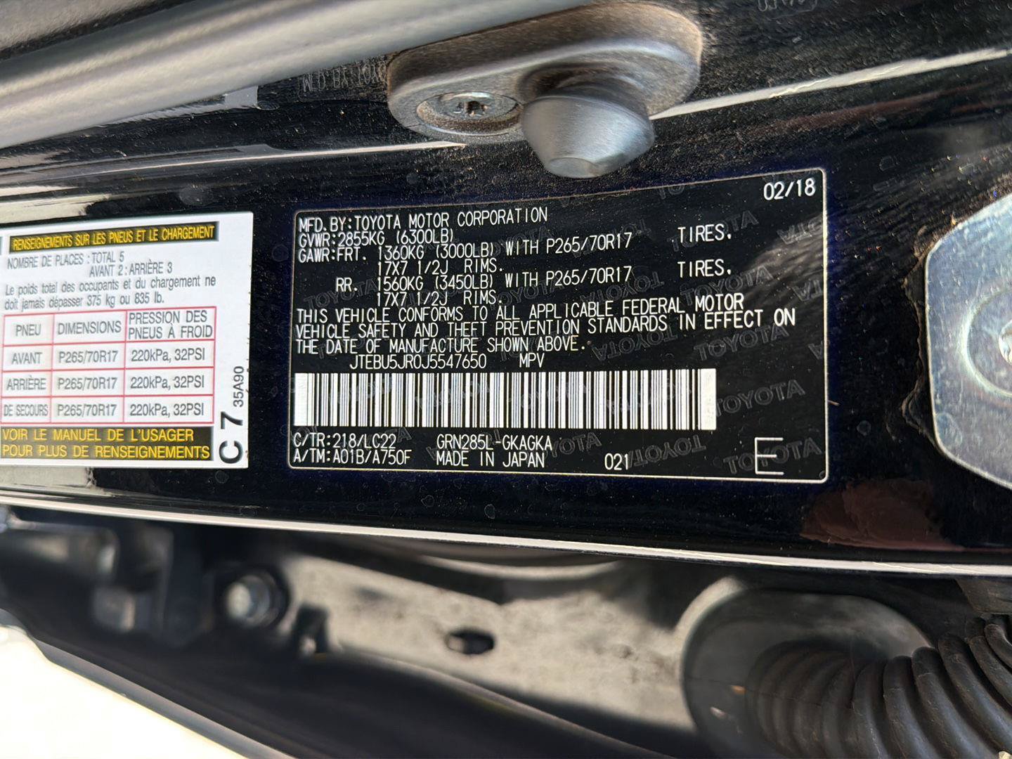 Used 2018 Toyota 4Runner TRD Off-Road Premium AWD/4WD image 45