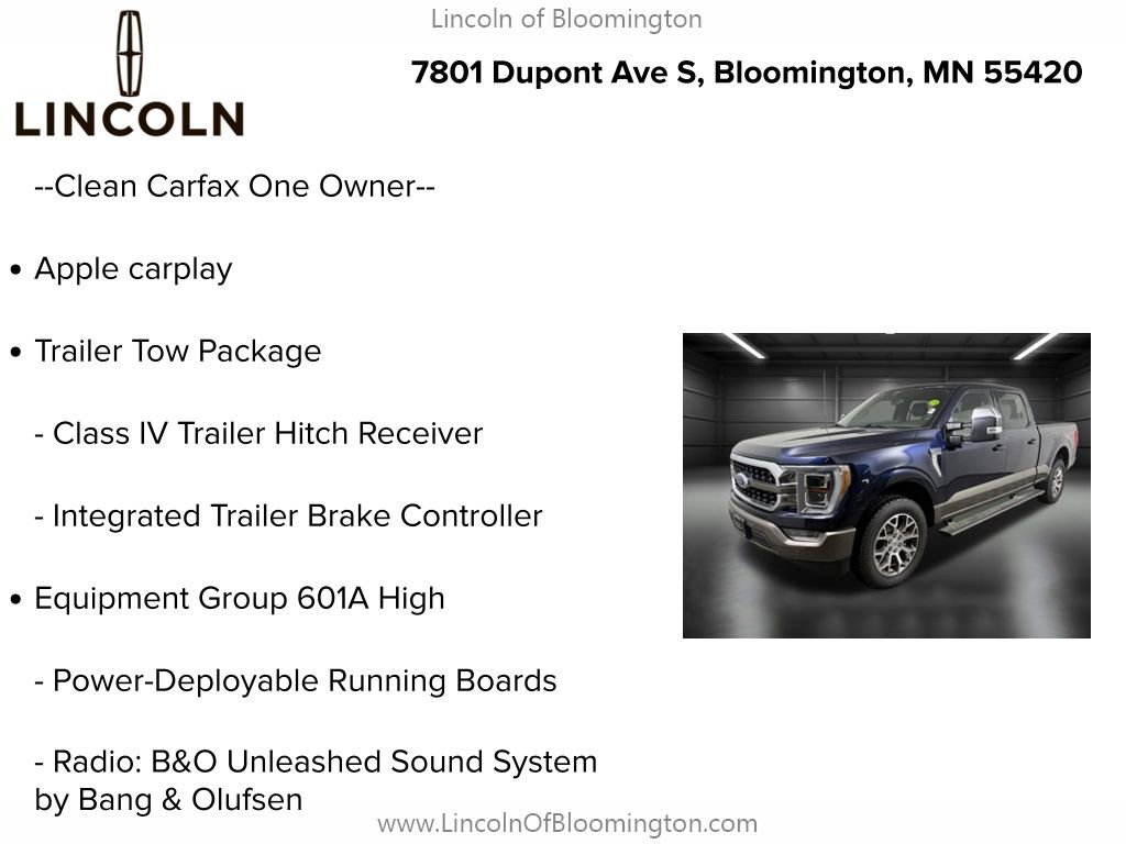 Used 2022 Ford F150 King Ranch w/ Equipment Group 601A High image 5