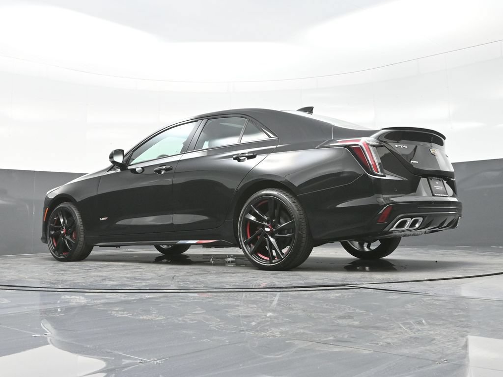 New 2025 Cadillac CT4 V w/ LPO, Red Accent Package AWD/4WD image 16