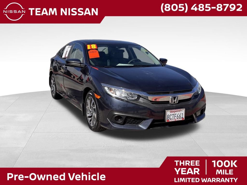 Used 2018 Honda Civic EX image 1