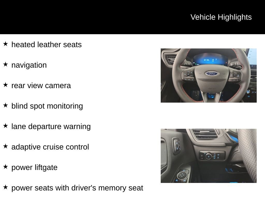 Used 2023 Ford Escape ST-Line Elite w/ Premium Technology Package image 10