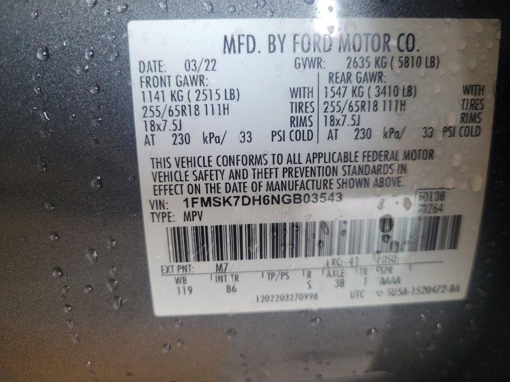 Used 2022 Ford Explorer XLT image 33