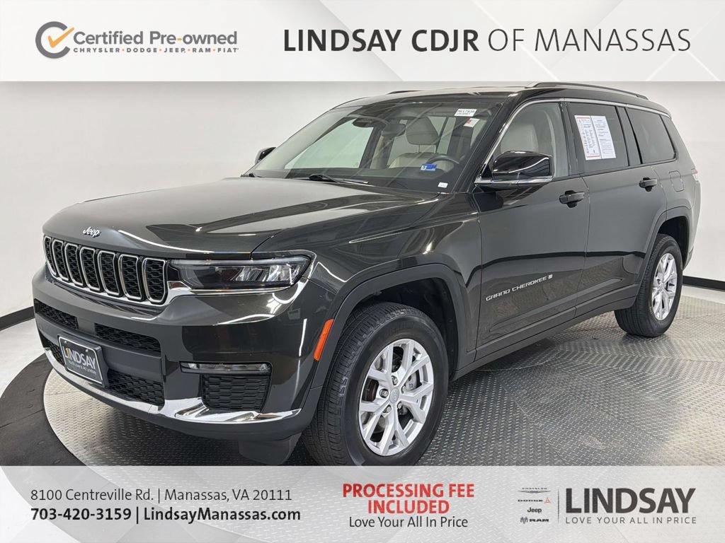 Certified 2022 Jeep Grand Cherokee L Limited AWD/4WD image 5