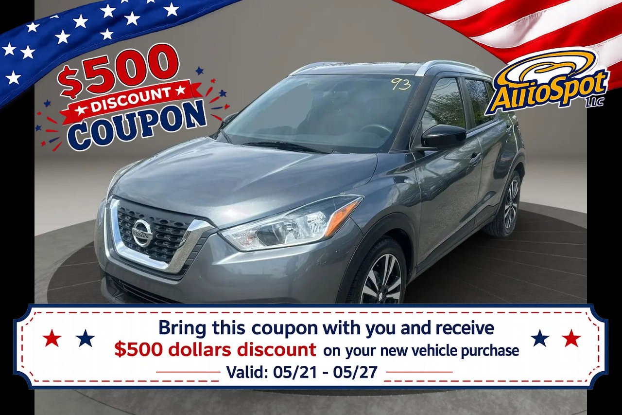 Used 2019 Nissan Kicks SV